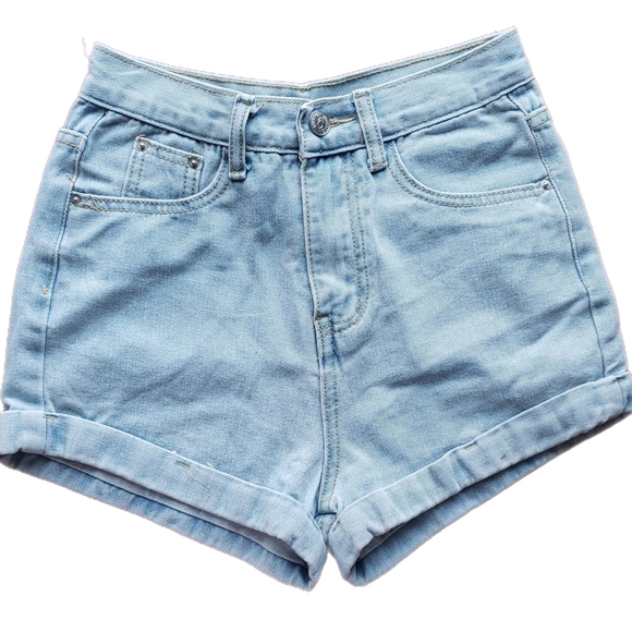 Old Navy Light Blue Denim Women's Shorts – Size S - Picture 1 of 2